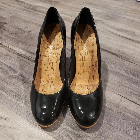 Franco Sarto patent leather black shoes - Picture 5 of 6